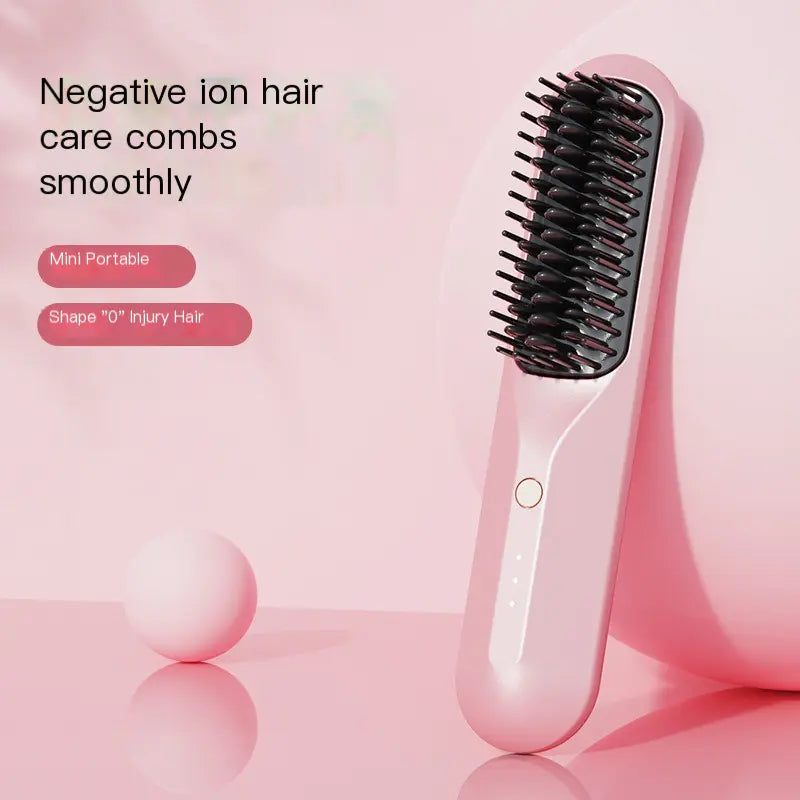 Liss’Tia – Peigne Lissant Chauffant Sans Effort